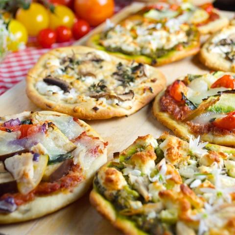 Mini Pizza Recipe For Babies, Kids & Toddlers